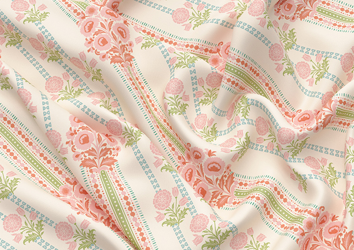 Petal & Block Jaipur Stripe, Dhara - Made to Measure Curtains - Image 4